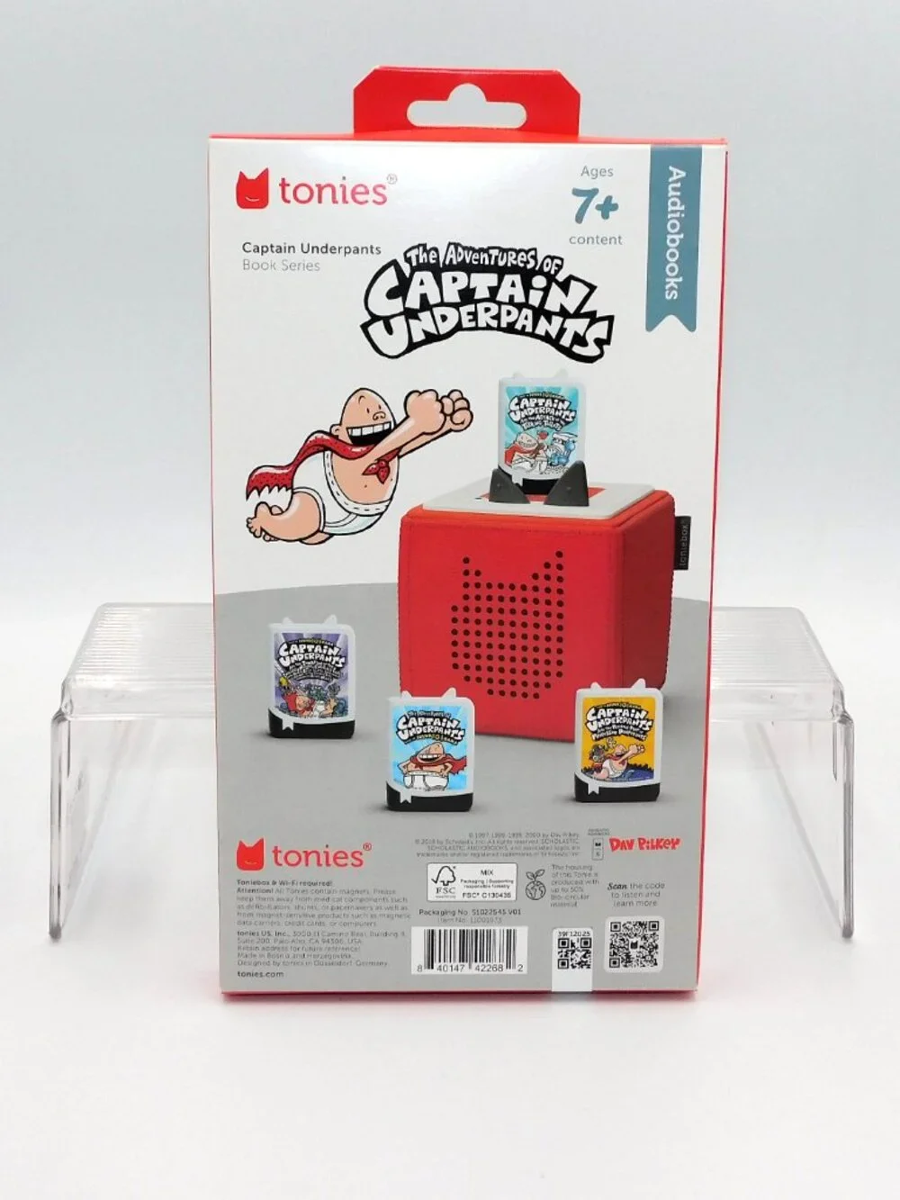 Tonies The Adventures Captain Underpants 4 Books George Harold Principal NEW